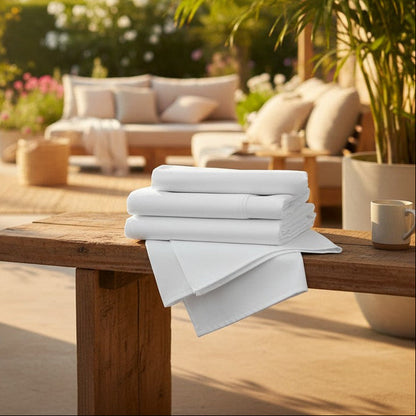 GDB Collection T-210 White Poly/Modal Blend Sheetings