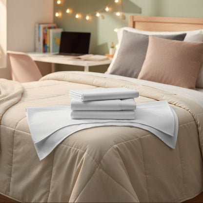 GDB Collection T-210 White Poly/Modal Blend Sheetings