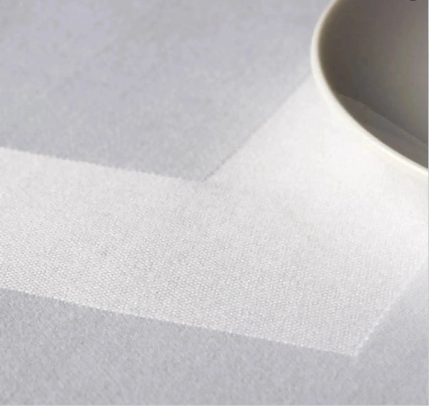 Satin Band Blended Table Linens