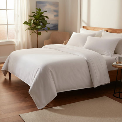 T-250 Blended Collection 5 MM Satin Stripe Bed Sheets